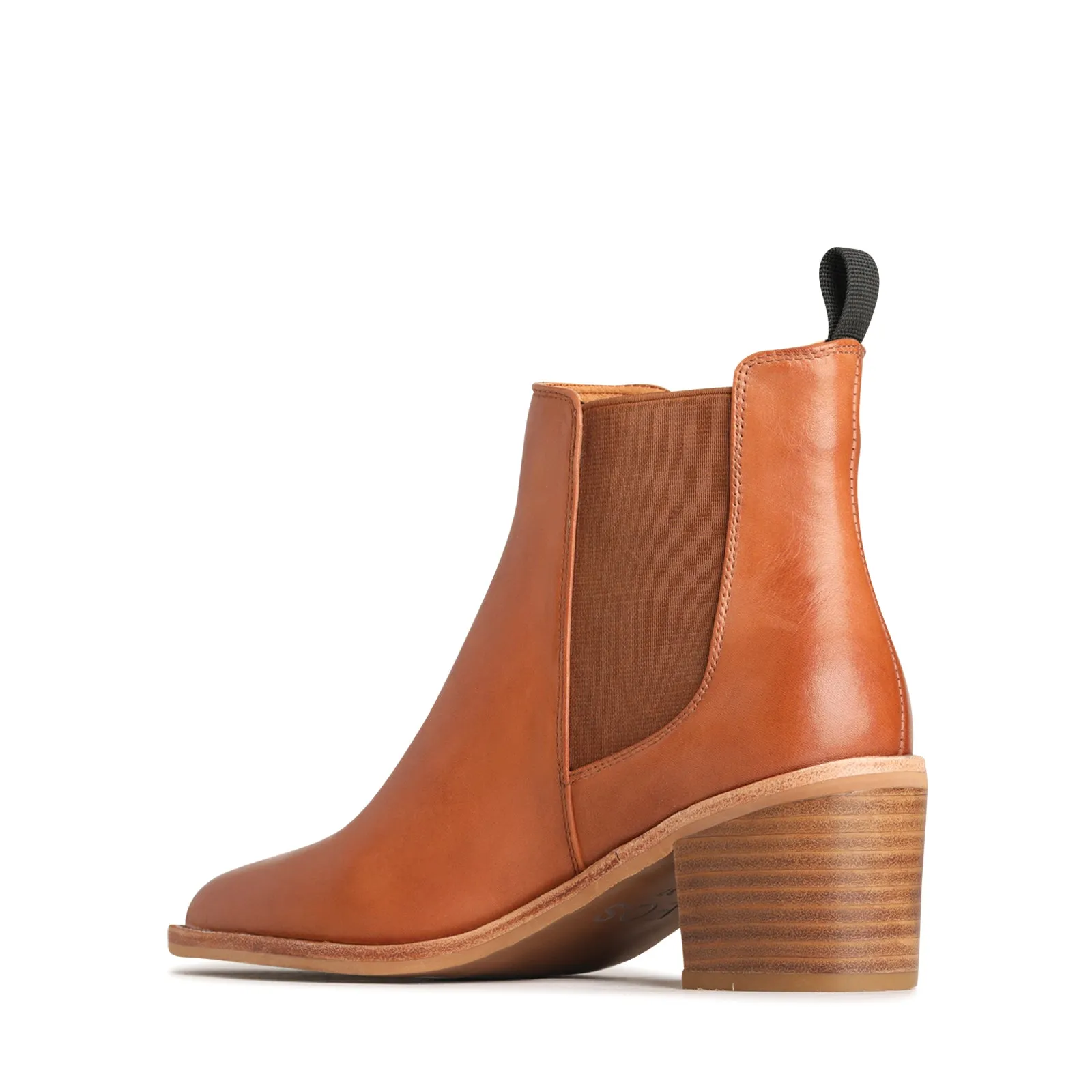 CIARYN LEATHER ANKLE BOOTS